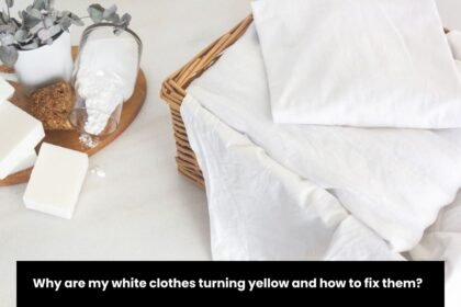 Why are my white clothes turning yellow and how to fix them?